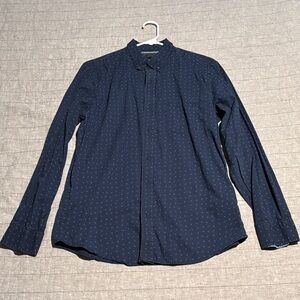 Banana Republic Dark Blue Soft Wash Shirt